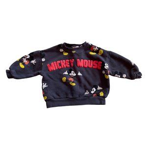 18-24M Zara + Disney Mickey Mouse Sweatshirt